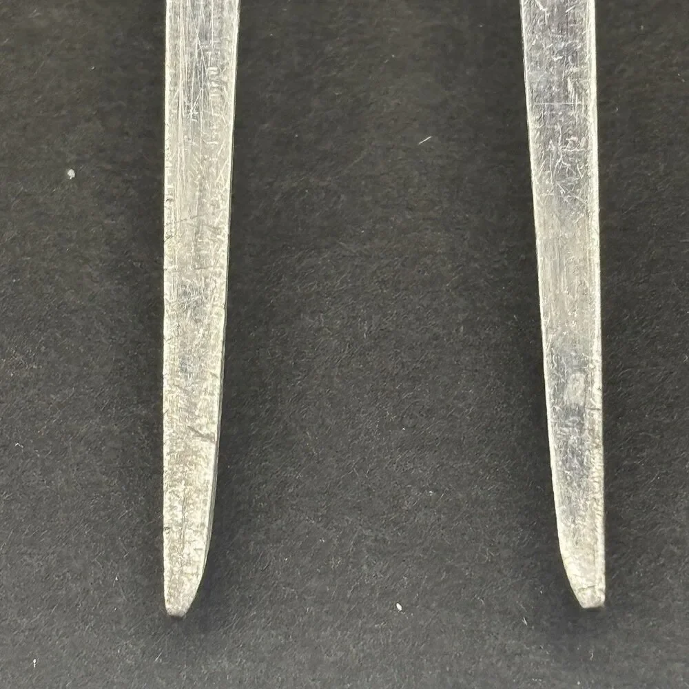 EKCO Flint 2 Prong 12” Meat‎ Carving Fork Mid Century Modern Stainless Vintage